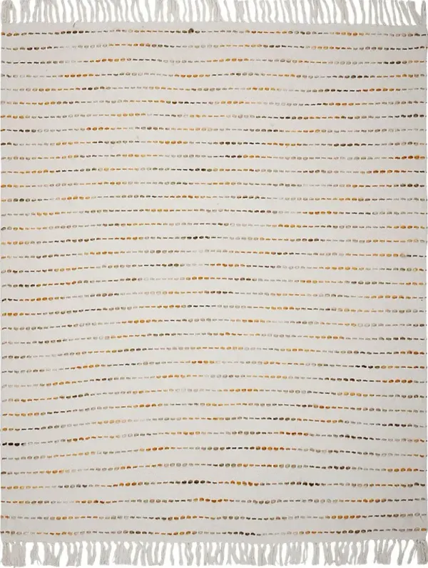 Torrent Yellow Throw Blanket