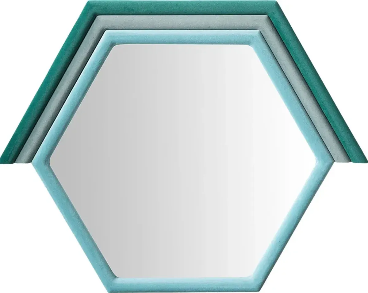 Bilwyn II Blue Mirror