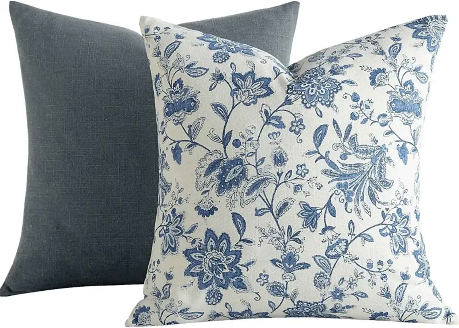 Bellascott Navy Accent Pillow Set of 2