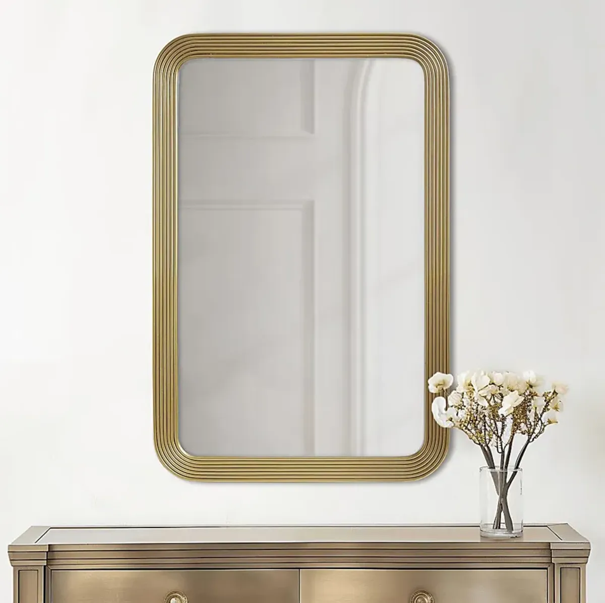 Courtenay Gold Mirror