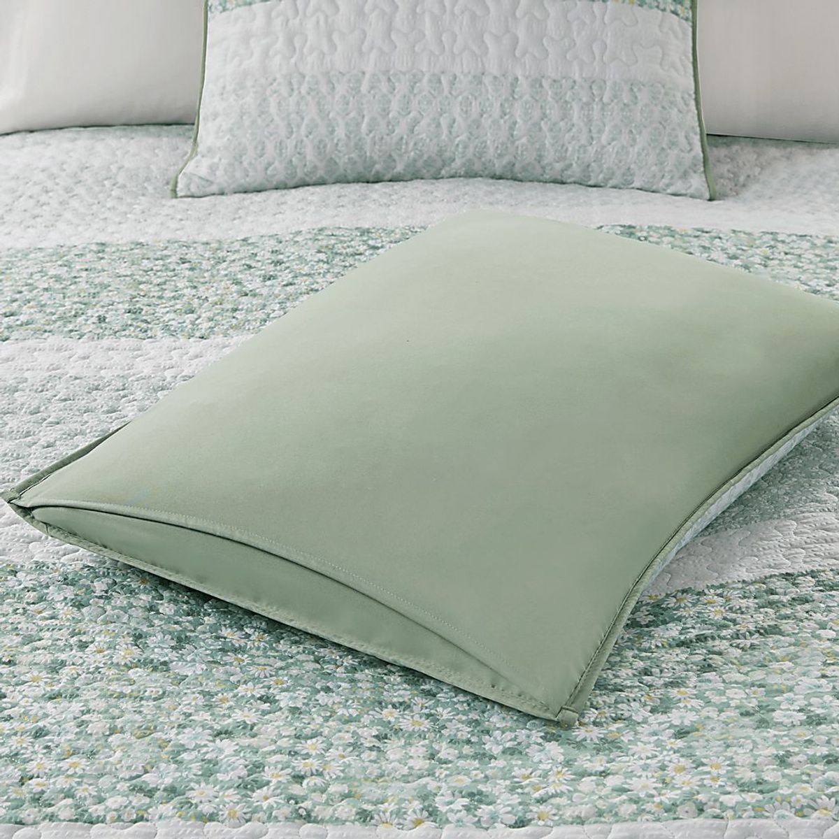 Chapote Green 4 Pc King/California King Quilt Set