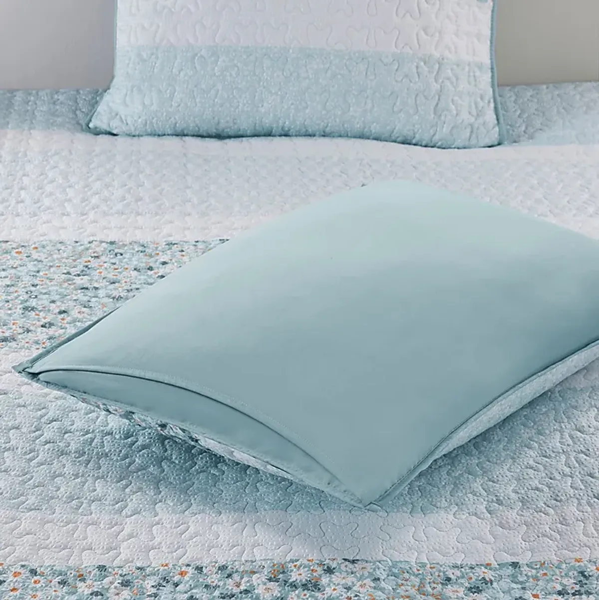 Chapote Blue 4 Pc King/California King Quilt Set