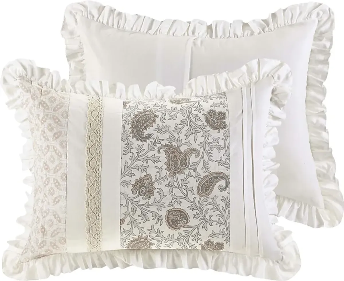 Marjory Blush 9 Pc Queen Comforter Set