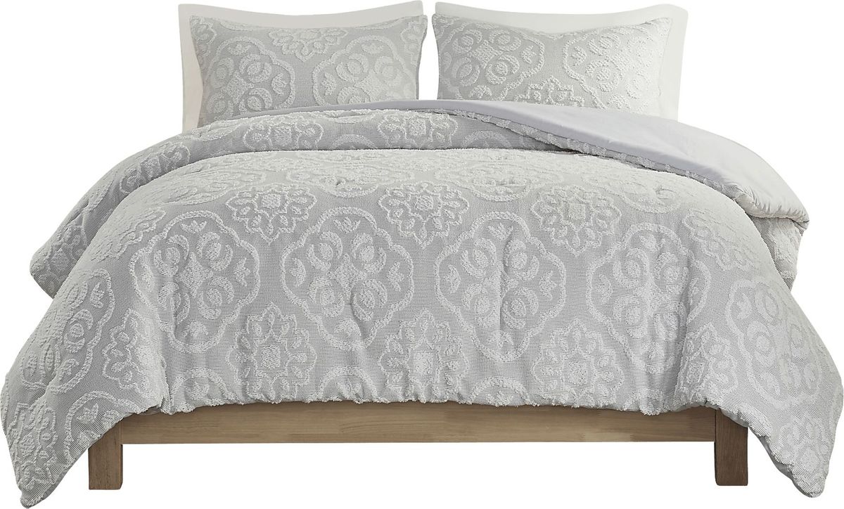 Retama Gray 3 Pc King/California King Comforter Set