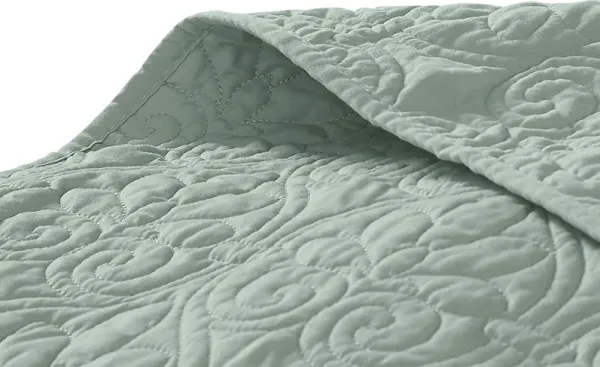 Toyah Seafoam Green 3 Pc Twin/Twin XL Quilt Set