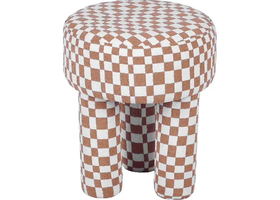 Clelia Brown Stool