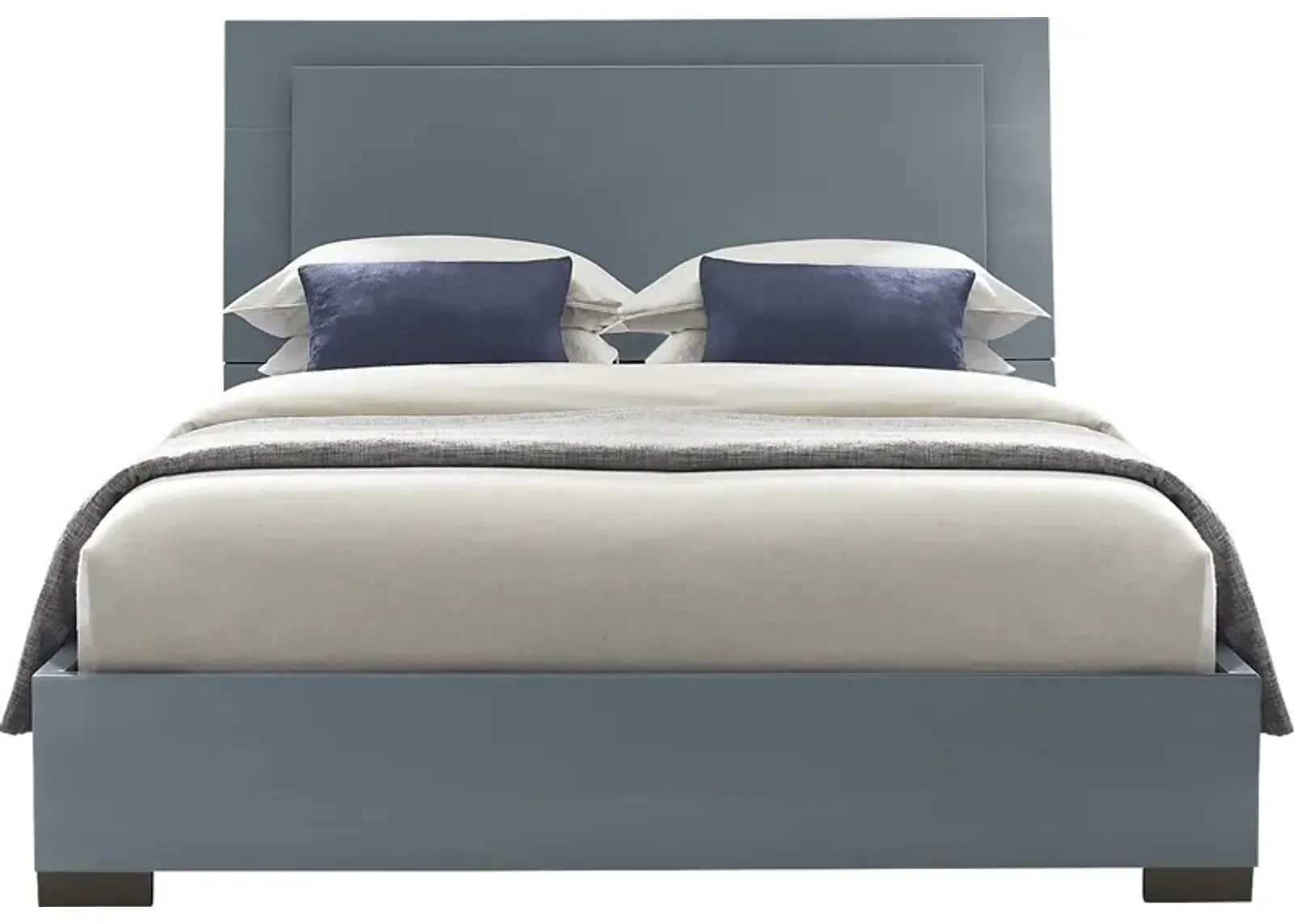 Luma Vista Blue 3 Pc Queen Bed