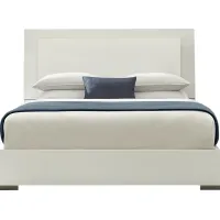 Luma Vista White 3 Pc Queen Bed