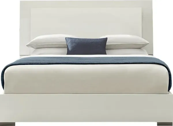 Luma Vista White 3 Pc Queen Bed