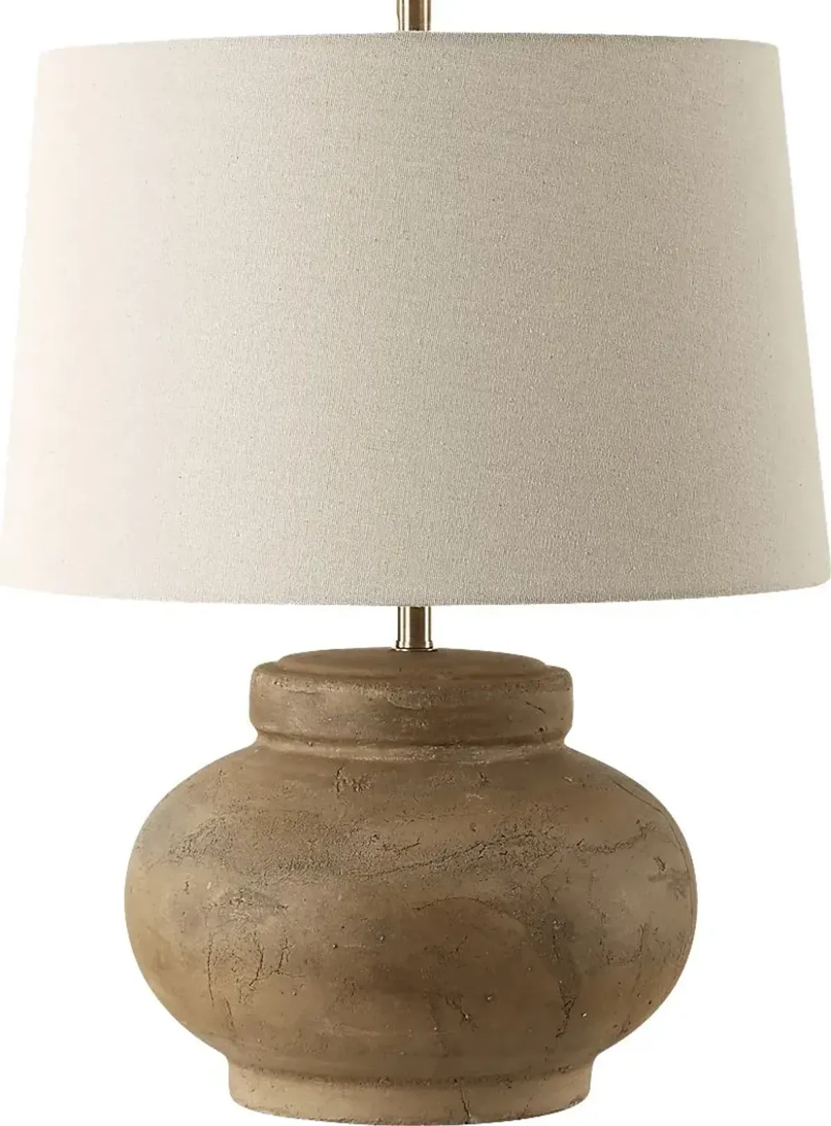Gilbo Circle Brown Lamp