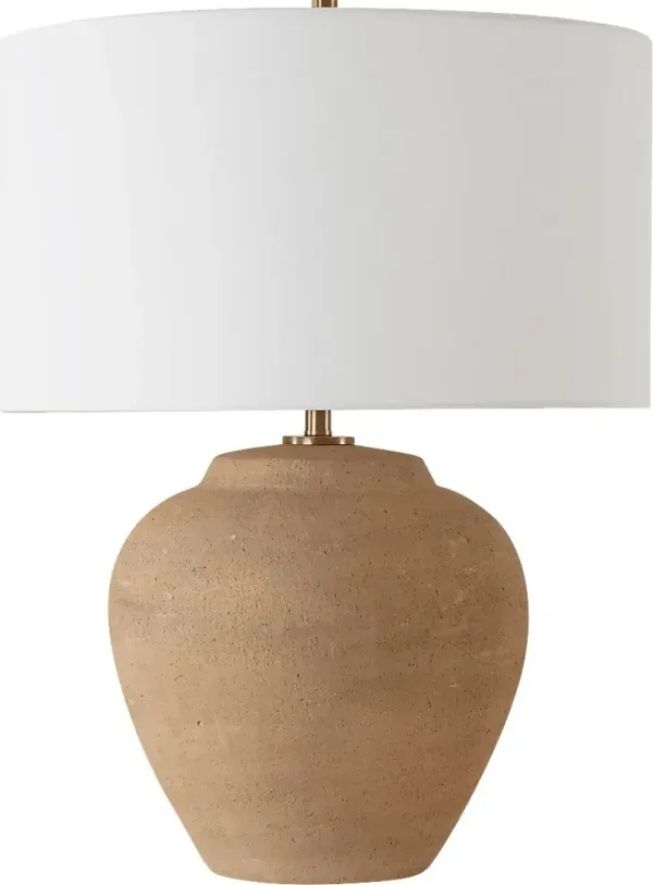 Mallina Loop Terracotta Lamp