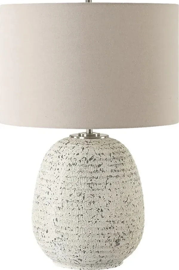 Lamphere Park Ivory Lamp