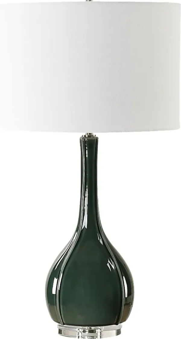 Athens Bay Green Lamp