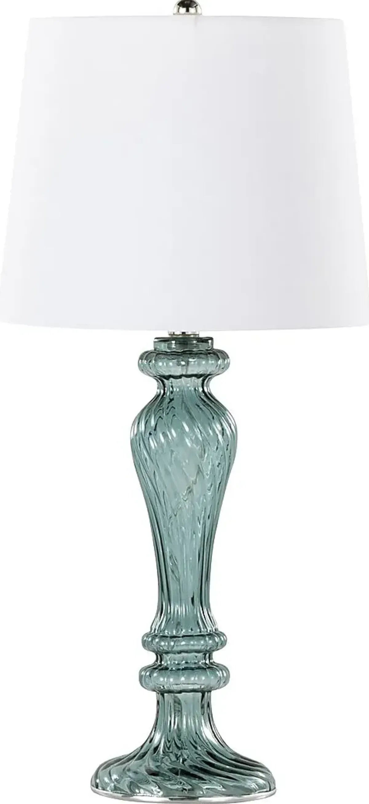 Lannoo Hills Turquoise Lamp, Set of 2