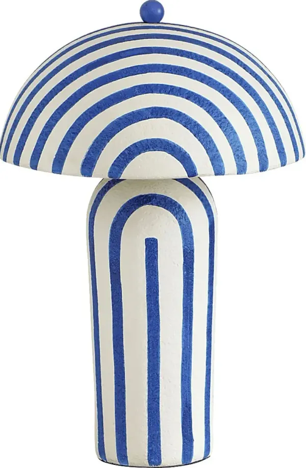 Gladys Lane Blue Lamp