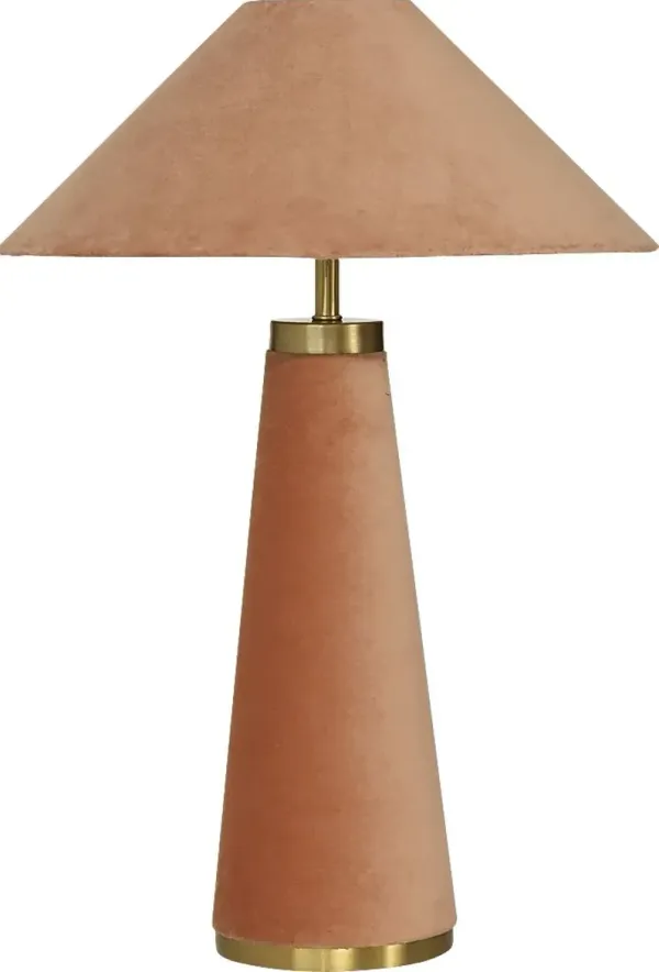 Banneker Shade Terracotta Lamp
