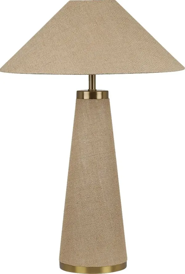 Banneker Shade Natural Lamp
