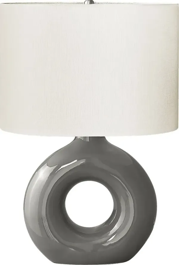 Neveux Shade Gray Lamp