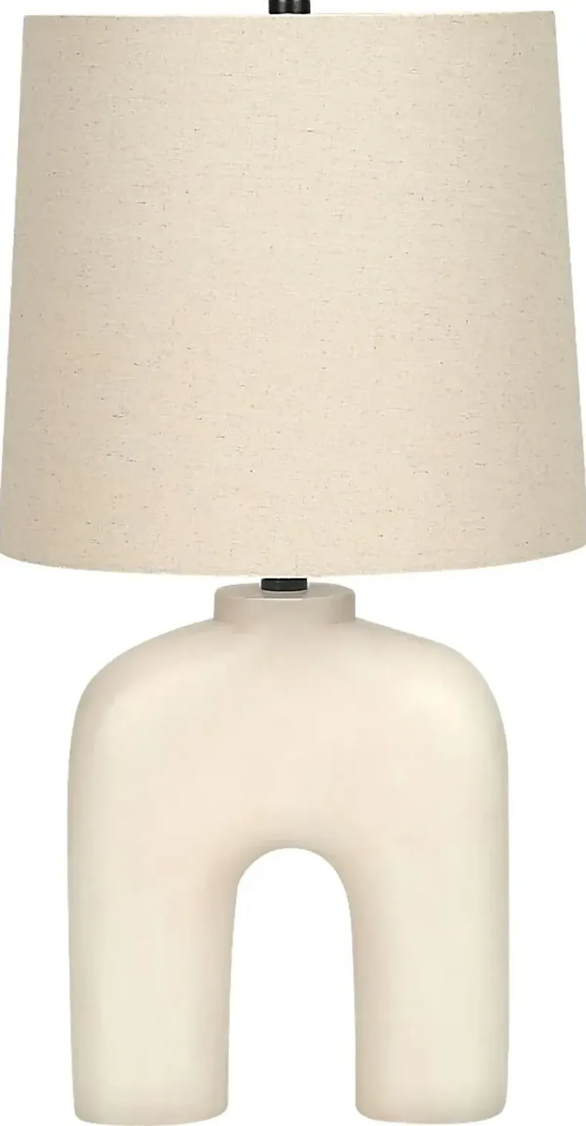 Uthese Post Cream Lamp