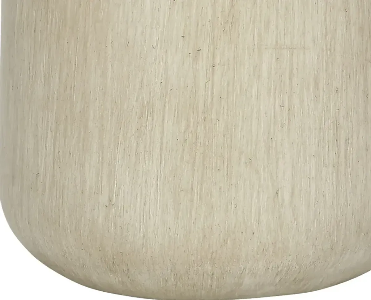 Radom Circle Beige Lamp