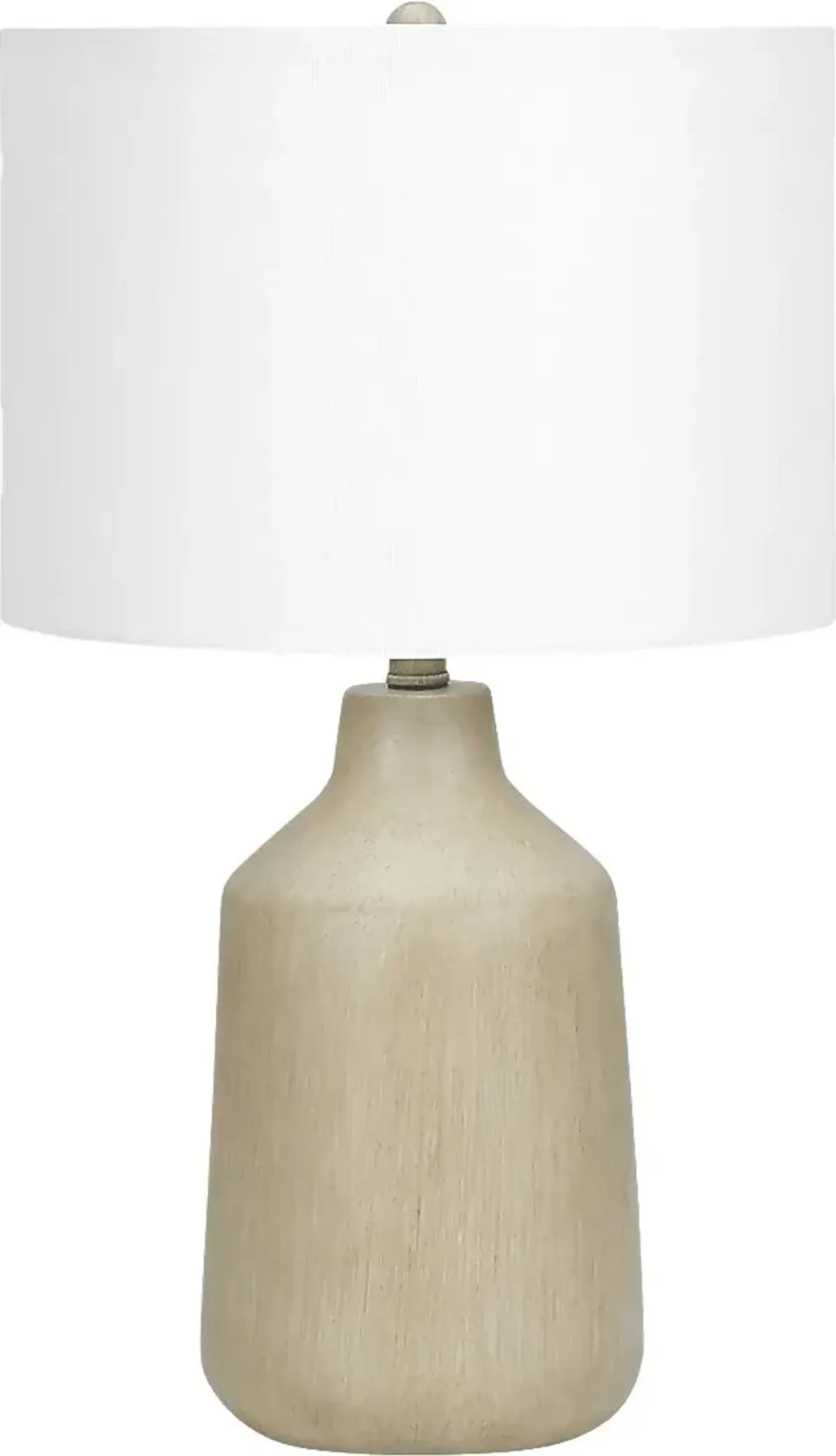 Radom Circle Beige Lamp