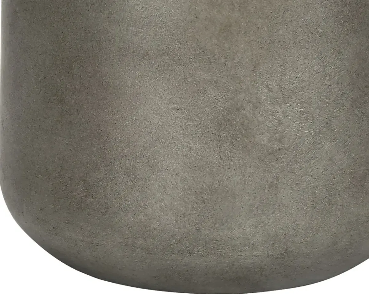 Radom Circle Gray Lamp