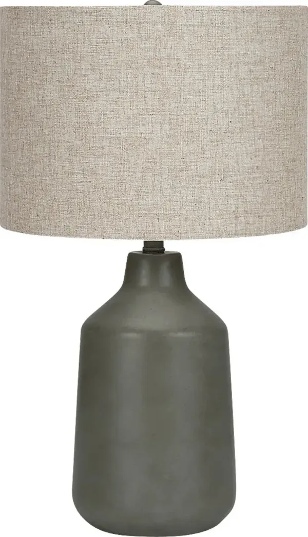 Radom Circle Gray Lamp