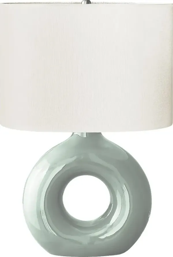 Neveux Shade Green Lamp