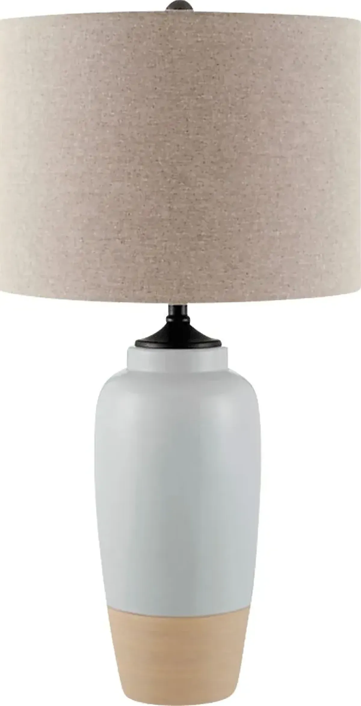 Driggs Post Gray Lamp