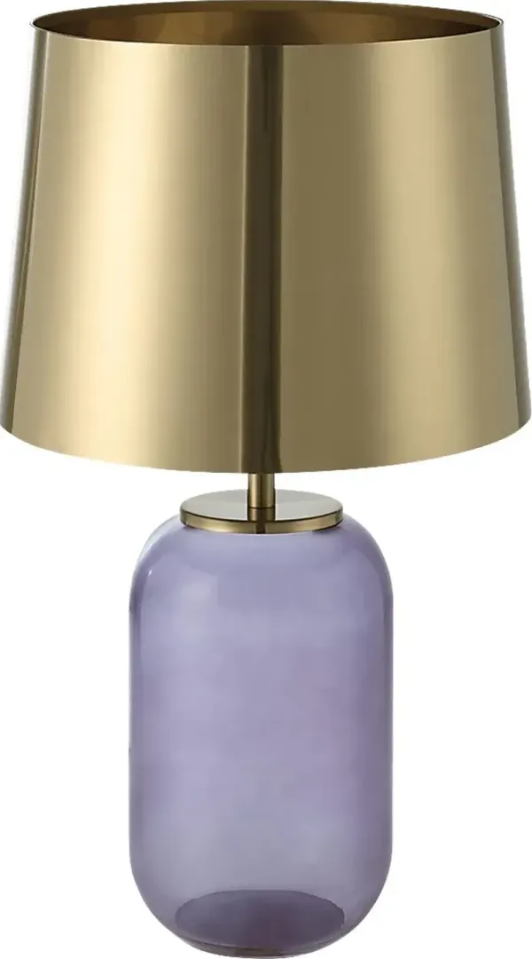 Mclean Road Purple Lamp