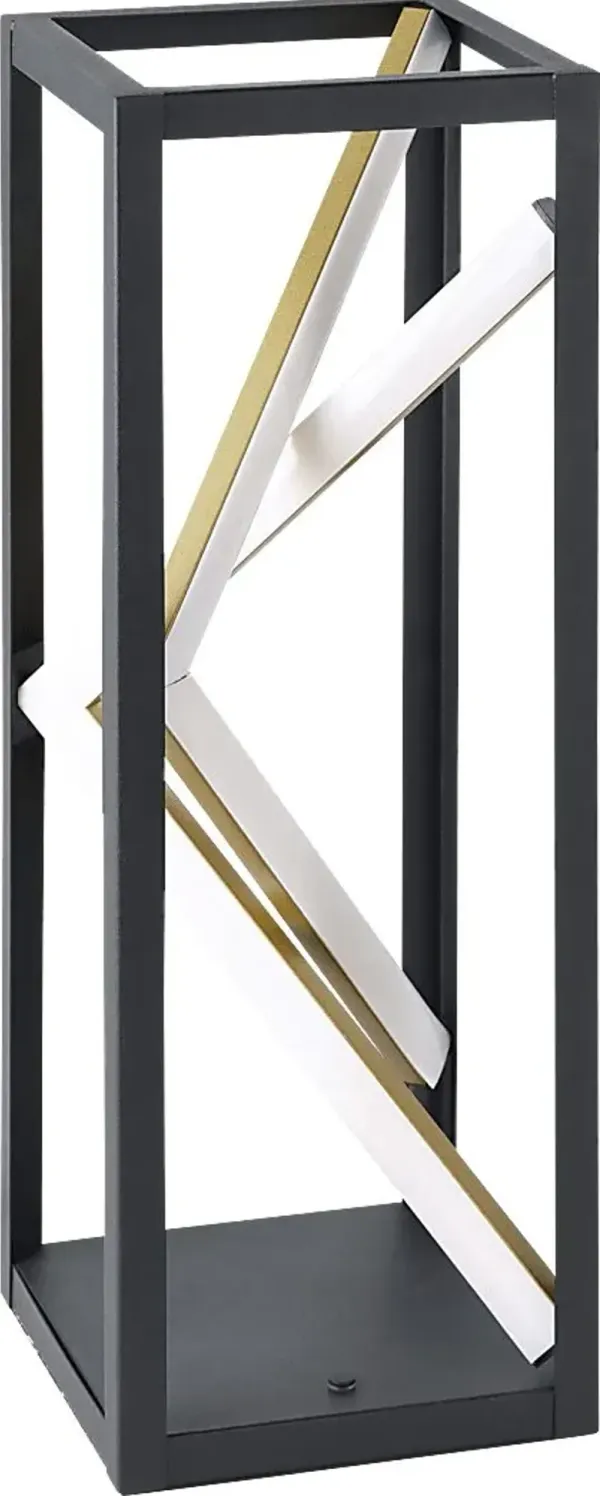 Cochrane Edge Black Lamp