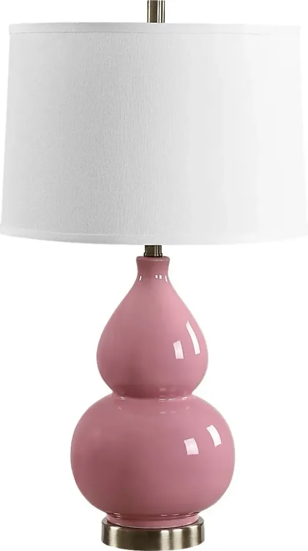 Jayla Cove Pink Lamp
