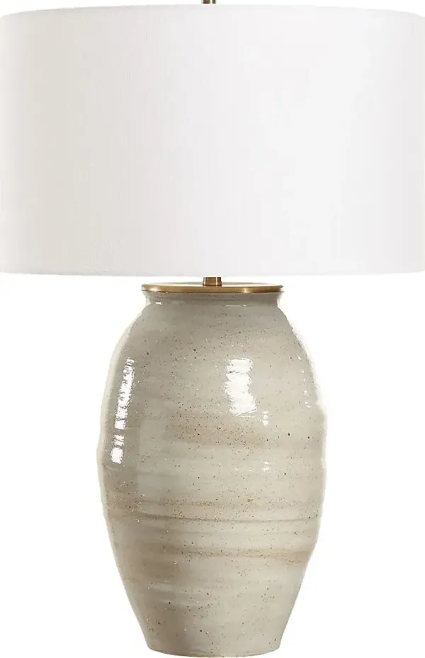 Casgrain Point Gray Lamp