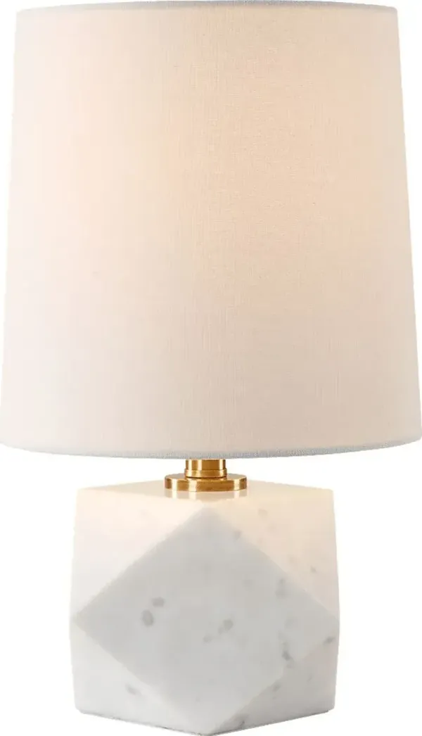 Vassar Gate White Lamp