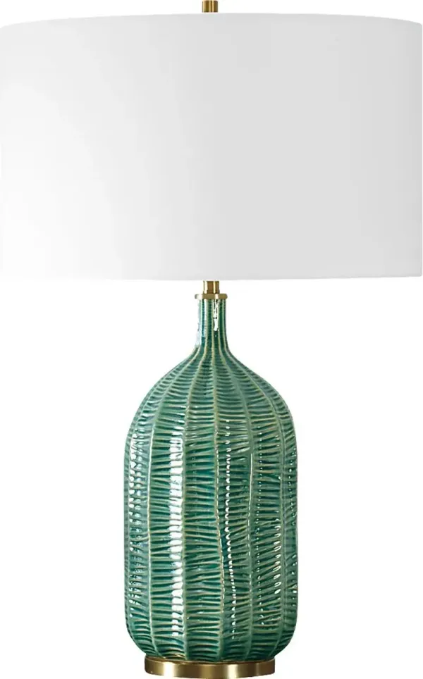 Edlie Gate Green Lamp
