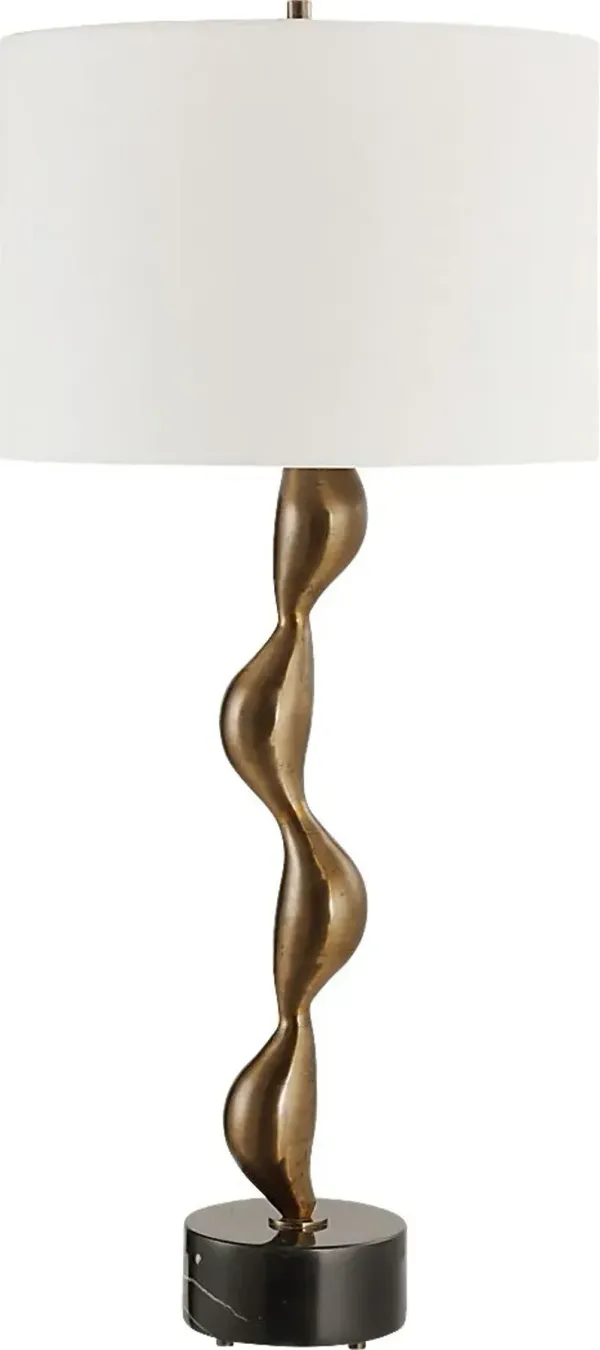 Freer Cove Bronze Lamp