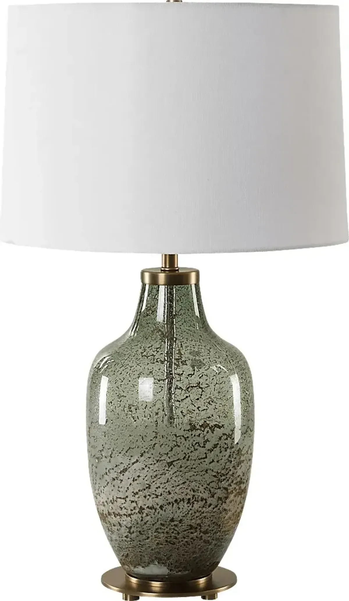 Hendricks Trail Green Lamp