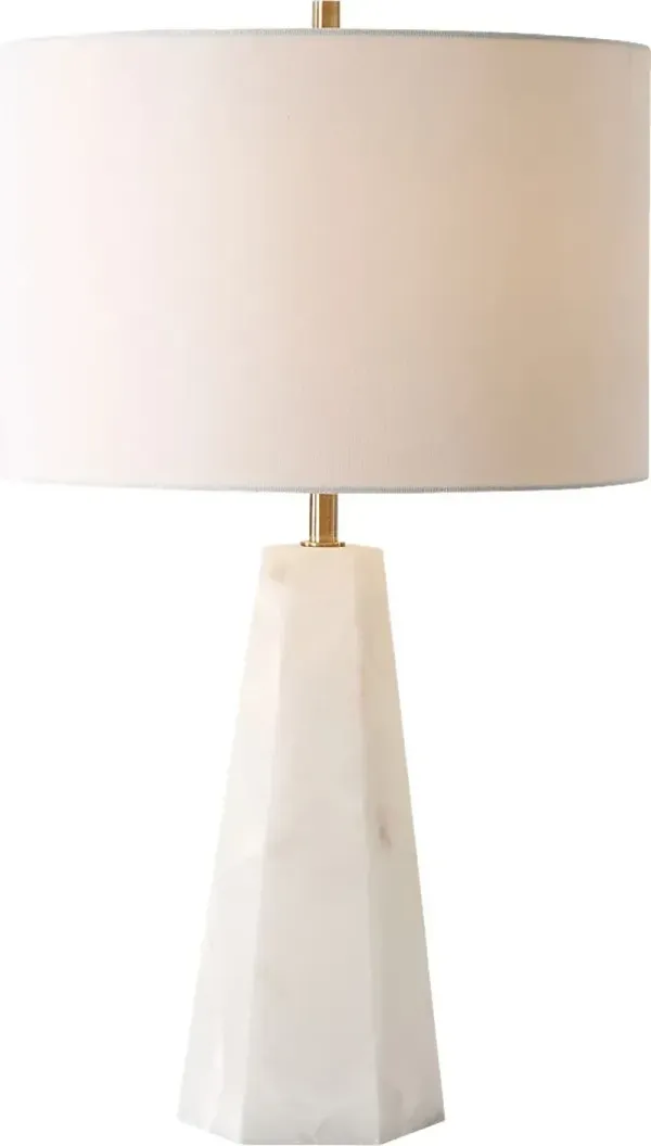 Emery Sea White Lamp