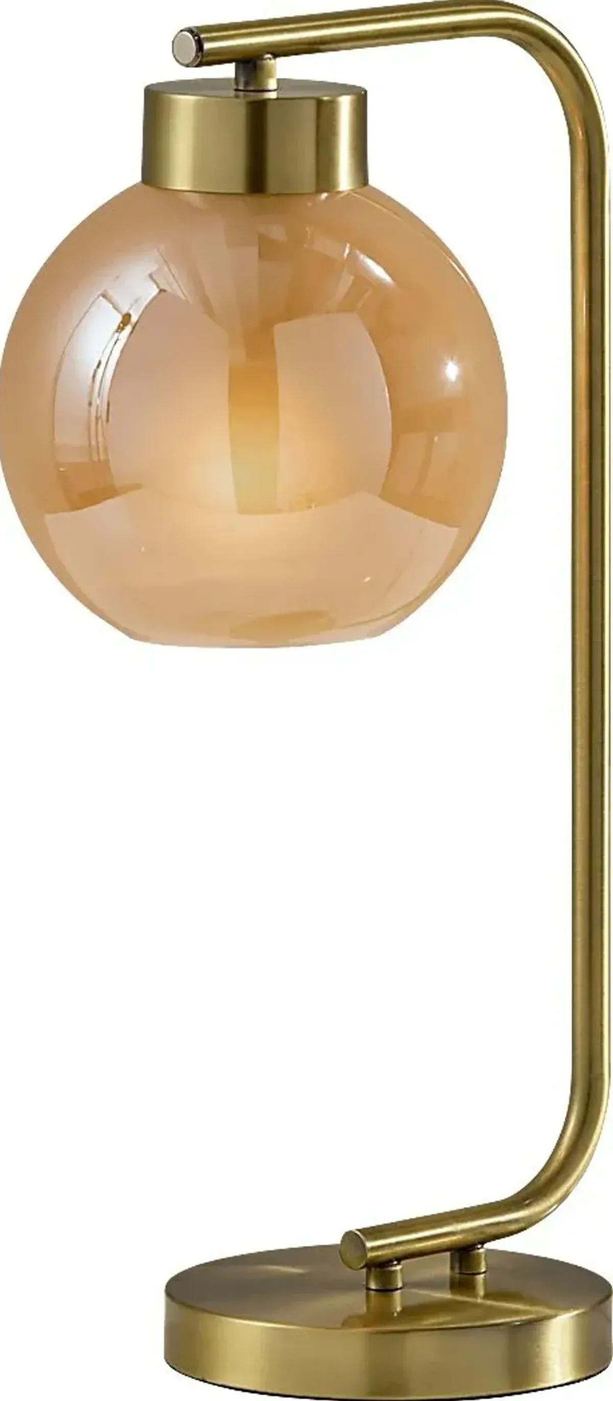 Clarion Hollow Brass Lamp