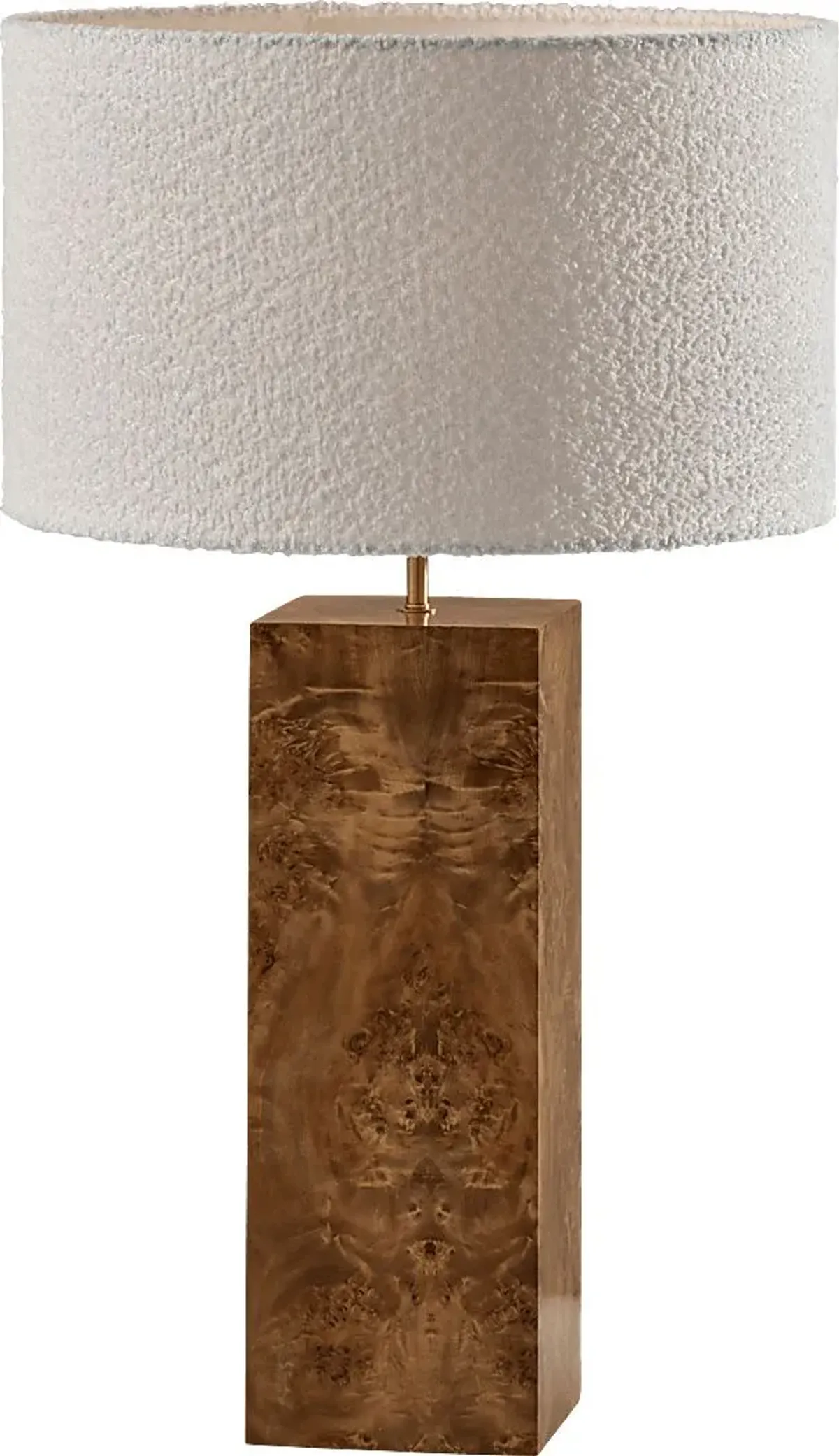 Seward Shade Tall Brown Lamp