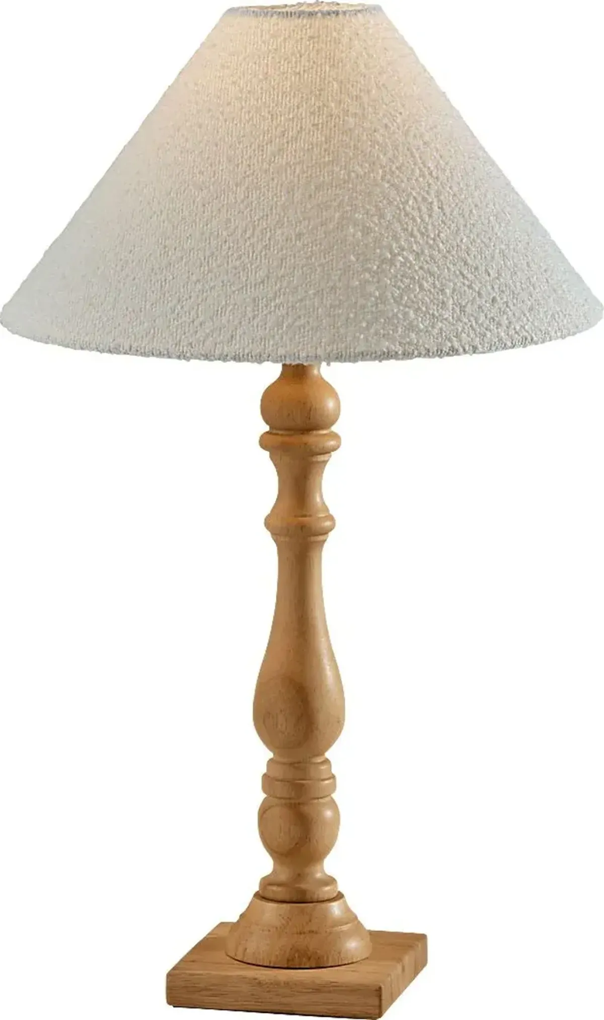 Wilshire Oak Natural Lamp