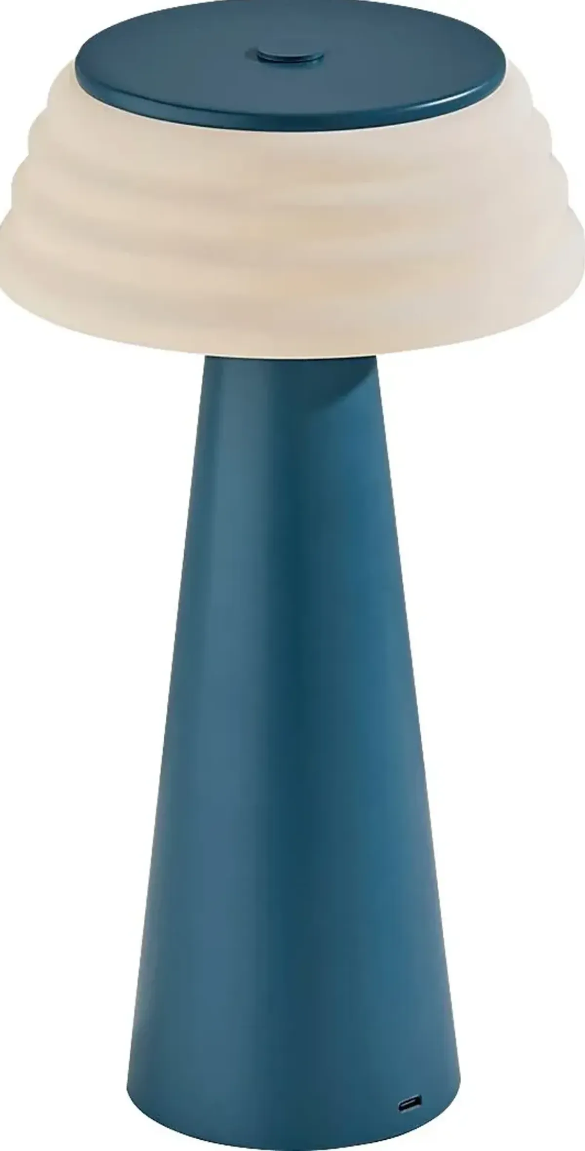 Voss Land Blue Lamp