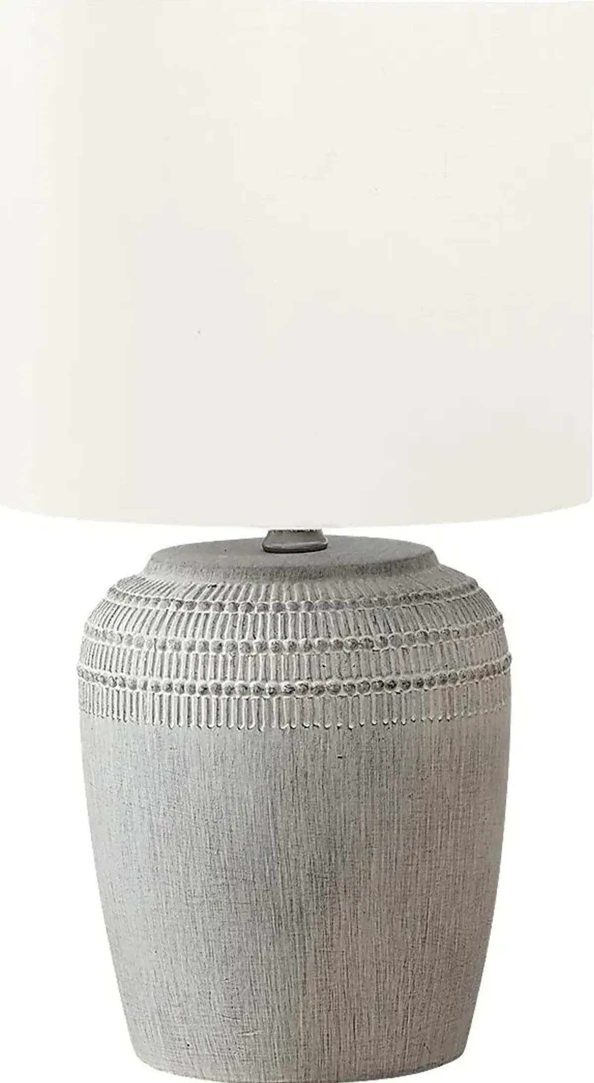 Ridgebit Gray Lamp