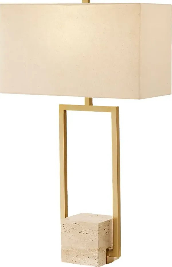 Evlyn Brass Lamp