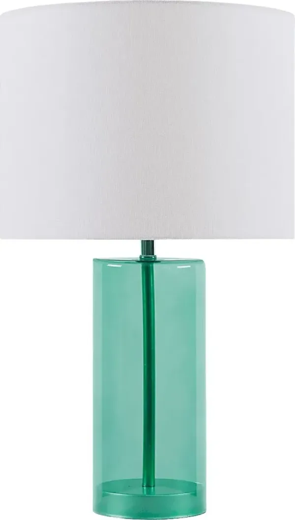 Pryor Road Turquoise Lamp