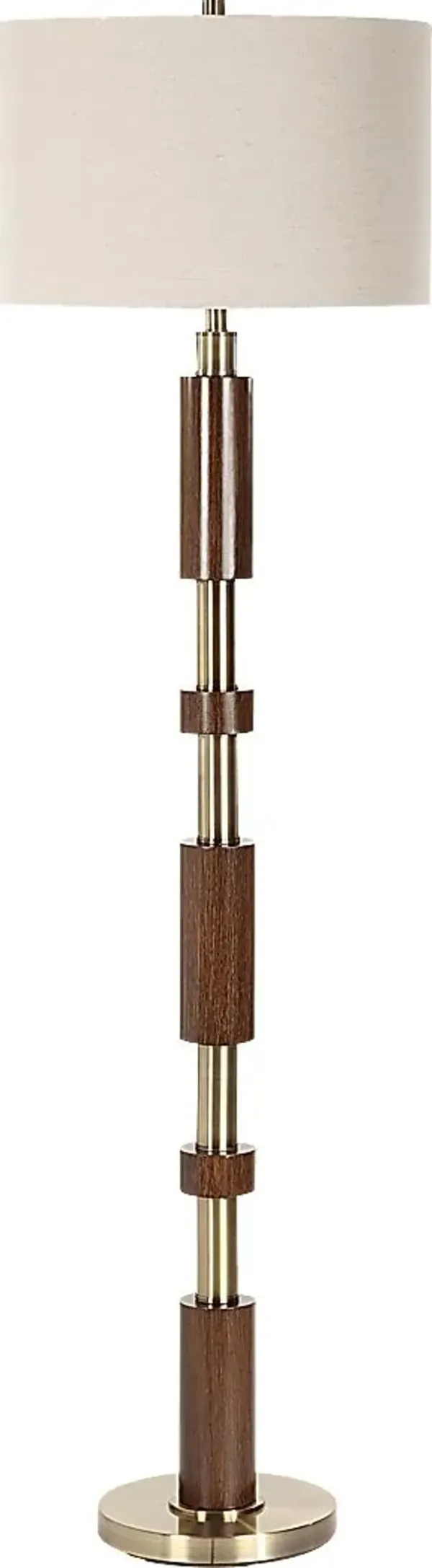 Charlevoix Gate Brown Floor Lamp