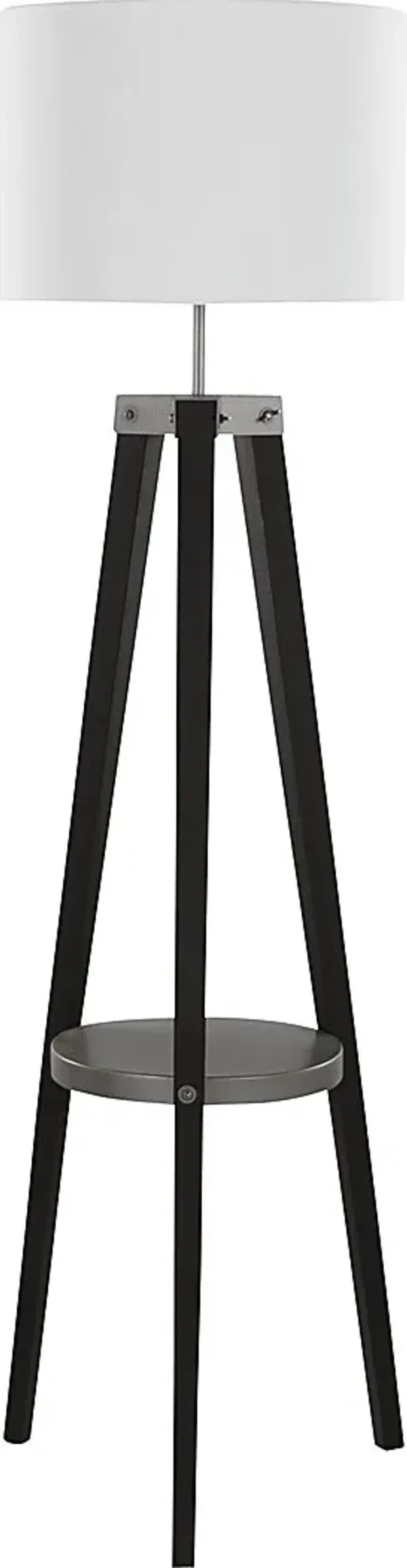 Seville Farm Black Floor Lamp