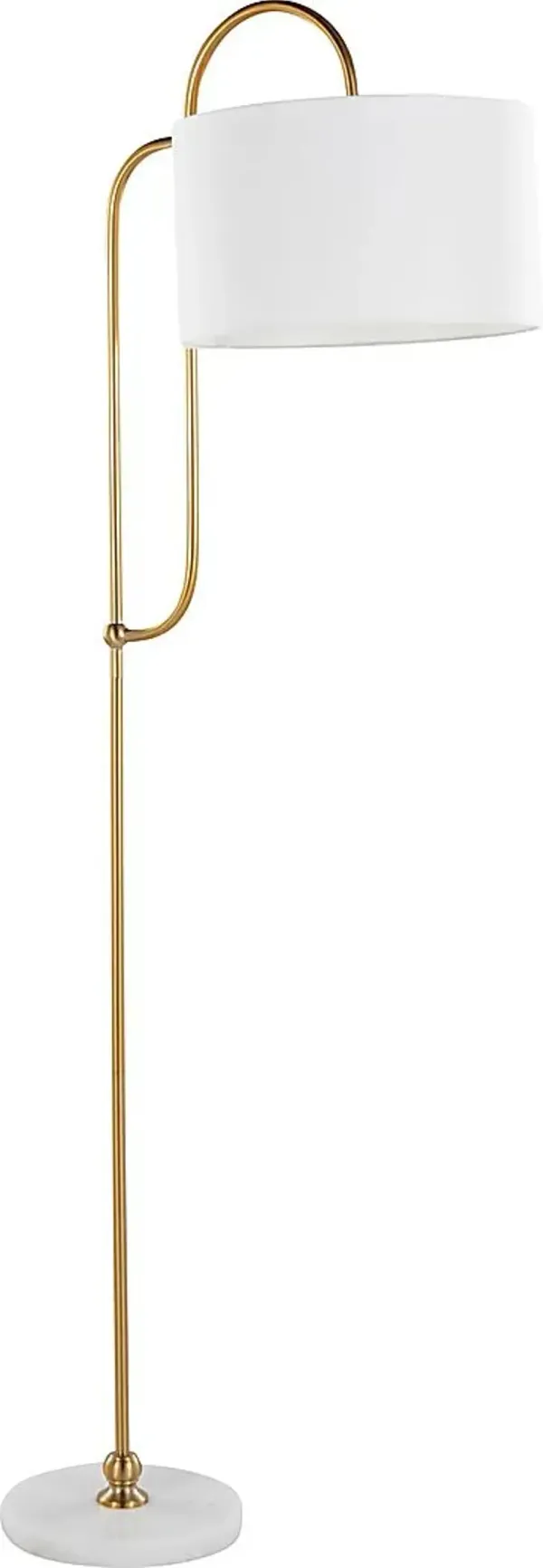 Chope Club Gold Floor Lamp