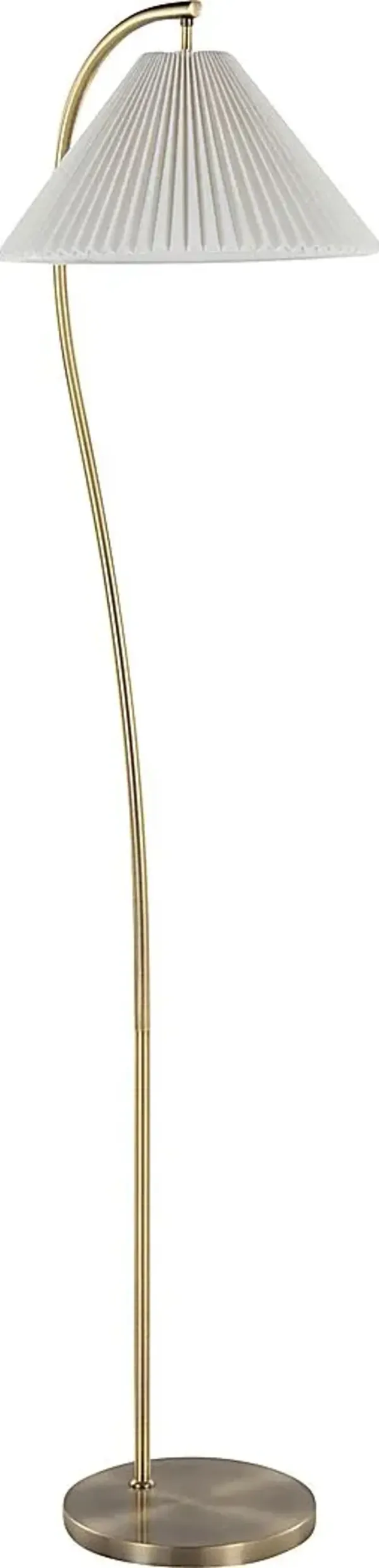 Arndt Lane Gold Floor Lamp
