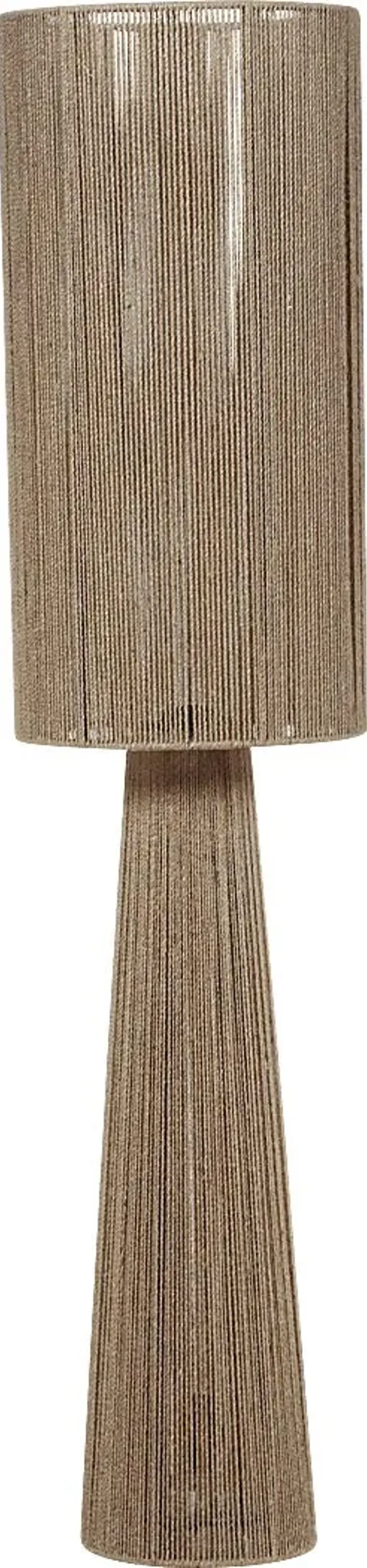 Greusel Hills Natural Floor Lamp